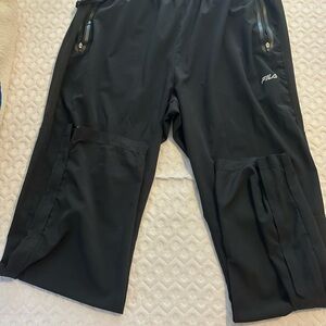 Fila Black Athletic Pants
